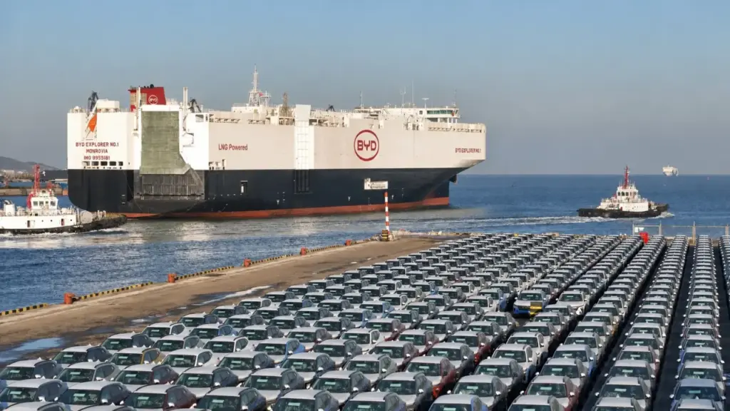 Brasil agora é o maior importador de carros chineses do mundo