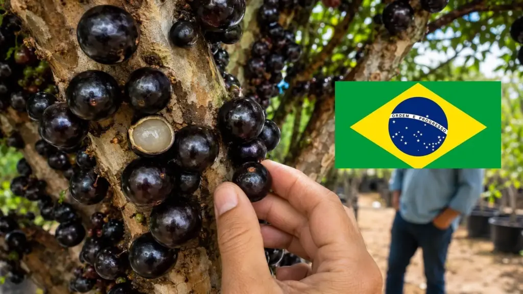 Os gringos descobriram a jabuticaba brasileira e estão pagando muitos dólares por árvores adultas da fruta, descrita como doce e semelhante à uva Os gringos descobriram a jabuticaba brasileira e estão pagando muitos dólares por árvores adultas da fruta, descrita como doce e semelhante à uva