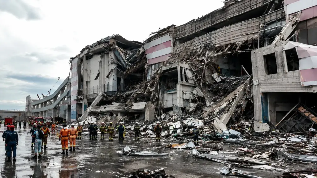 O shopping levou quase 10 anos para renascer após um dos piores terremotos do Japão; semanas depois da reabertura, um novo tremor de magnitude 7,1 mudou tudo outra vez