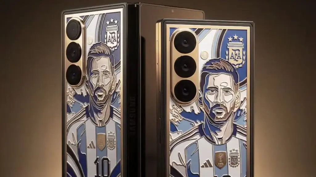 Você compraria? Empresa cria celular banhado a ouro inspirado no Messi com produção limitada a apenas 19 unidades no mundo e custa cerca de R$ 67 mil