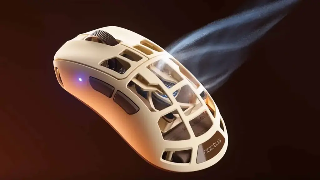 Empresa desenvolve mouse gamer com ventilador integrado para refrescar a mão durante partidas prolongadas