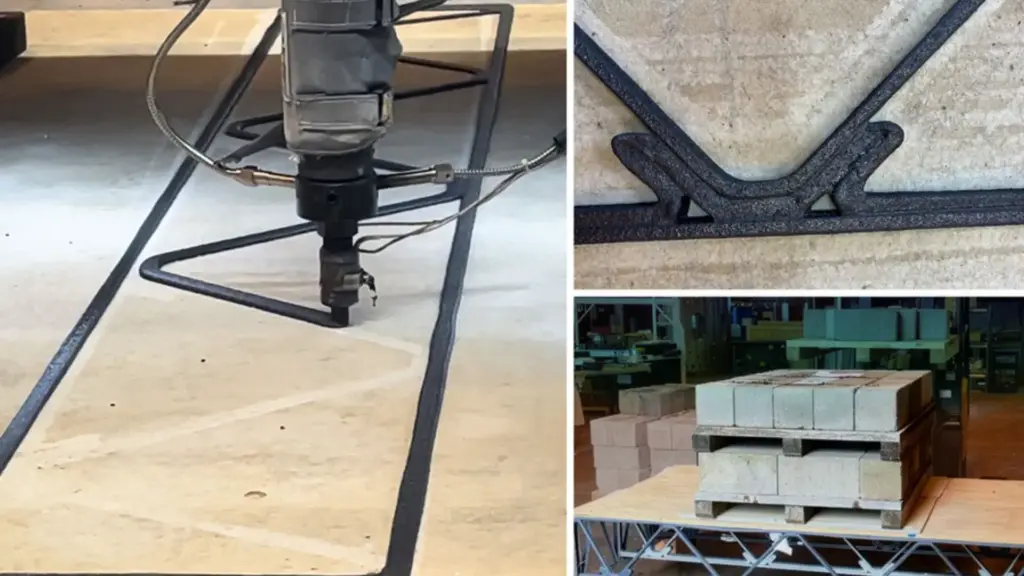 Sem usar cimento e com o equivalente a 15 mil garrafas plásticas descartadas, doutorando do MIT imprime em 3D a fundação de uma casa que pesa menos de 140 quilos, submete a peça a um teste de carga e a vê aguentar mais de 27 toneladas, dez vezes o peso necessário para sustentar uma pequena construção
