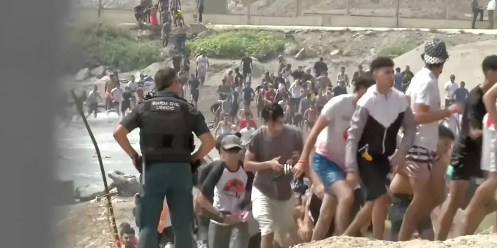 Espanha cita grupos “reacionários” e fake news em imigração em Ceuta Espanha cita grupos “reacionários” e fake news em imigração em Ceuta