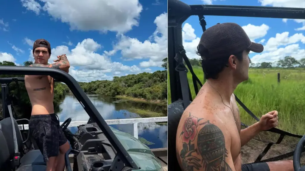 Fazenda de Luan Santana no interior de Mato Grosso do Sul sai de um sonho antigo da família, ganha força após a compra em 2024, adota manejo moderno para criar gado no Pantanal e transforma a propriedade em negócio pecuário com currais estruturados, pecuária de precisão e maquinário agrícola atualizado Fazenda de Luan Santana no interior de Mato Grosso do Sul sai de um sonho antigo da família, ganha força após a compra em 2024, adota manejo moderno para criar gado no Pantanal e transforma a propriedade em negócio pecuário com currais estruturados, pecuária de precisão e maquinário agrícola atualizado