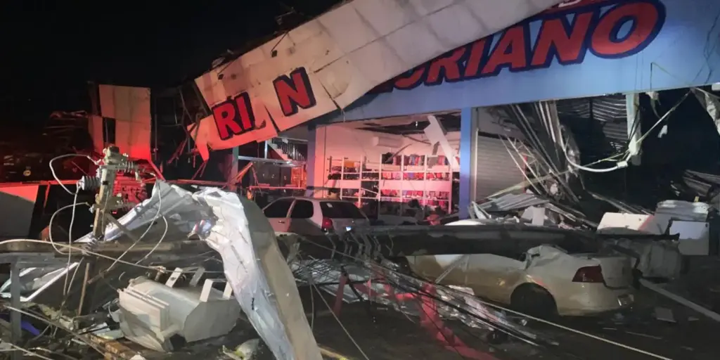 RS: Defesa Civil confirma uma morte e cinco feridos após ciclone bomba RS: Defesa Civil confirma uma morte e cinco feridos após ciclone bomba
