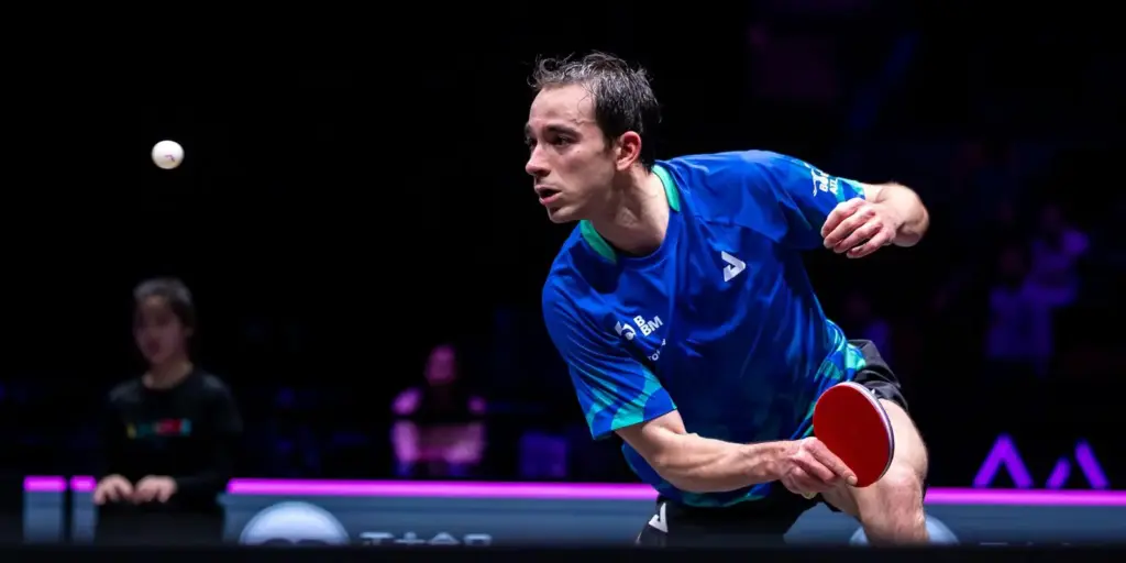 Calderano supera anfitrião na estreia do Europe Smash na Suécia Calderano supera anfitrião na estreia do Europe Smash na Suécia