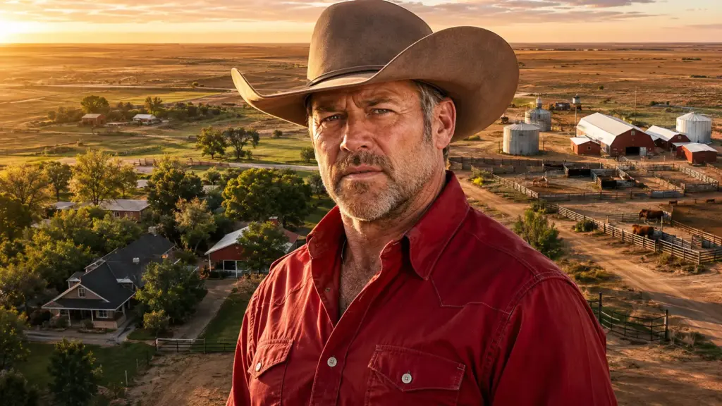 Aos 56 anos, criador de Yellowstone Taylor Sheridan comanda com investidores o histórico 6666 Ranch de cerca de 105 mil hectares no Texas, onde cria gado e cavalos, fornece animais usados em suas próprias produções e mantém uma operação rural fundada ainda em 1870