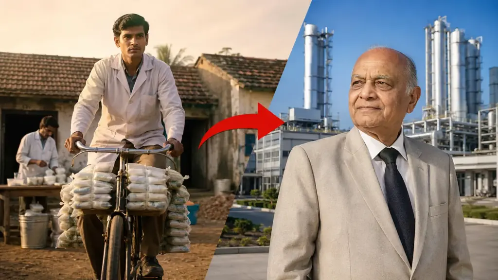Filho de agricultores fabricava detergente depois do expediente, vendia os pacotes de bicicleta antes do trabalho e criou a Nirma, marca popular que avançou sobre o mercado das multinacionais Filho de agricultores fabricava detergente depois do expediente, vendia os pacotes de bicicleta antes do trabalho e criou a Nirma, marca popular que avançou sobre o mercado das multinacionais