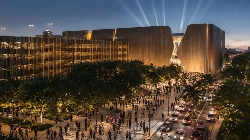 A nova arena de São Paulo custará R$ 1,5 bilhão, terá capacidade para 21 mil pessoas e receberá mais de 200 eventos por ano, mas seu maior impacto poderá acontecer fora dos palcos, com 1.800 empregos, R$ 1,6 bilhão movimentados na economia e uma transformação profunda na Zona Norte até 2028