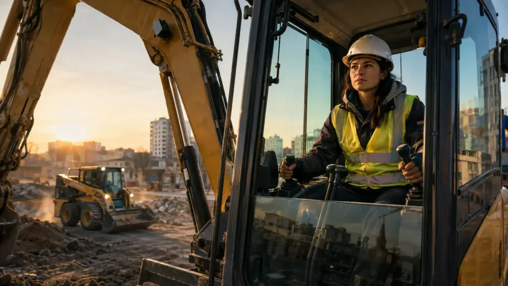 Mais de 200 mulheres ucranianas foram treinadas para dirigir caminhões e ônibus, e nova frente foi criada com escavadeiras, carregadeiras e uma máquina elétrica para a reconstrução