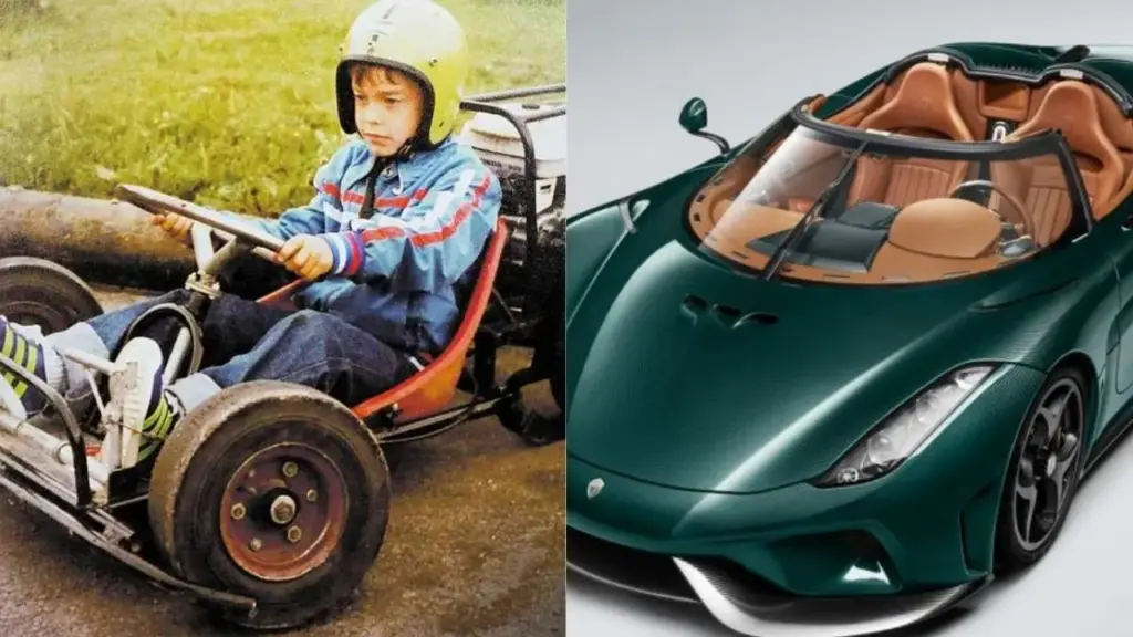 Aos 19 anos, Christian von Koenigsegg vendia frango congelado e sacolas plásticas com impressão errada para juntar dinheiro, usou o lucro para perseguir o sonho de fabricar seu próprio supercarro e, oito anos após fundar a empresa, lançou o CC8S, reconhecido pelo Guinness como o carro de produção mais potente do mundo