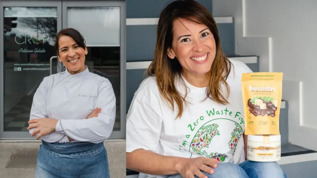 Aos 39 anos, brasileira tem o visto canadense negado após vender móveis e carro, embarca sozinha para a Irlanda, passa oito meses longe do marido e do filho, investe € 9 mil numa máquina e transforma frutas descartadas numa foodtech que produz 5 mil litros de sorvete por mês e projetava faturar R$ 1,5 milhão Aos 39 anos, brasileira tem o visto canadense negado após vender móveis e carro, embarca sozinha para a Irlanda, passa oito meses longe do marido e do filho, investe € 9 mil numa máquina e transforma frutas descartadas numa foodtech que produz 5 mil litros de sorvete por mês e projetava faturar R$ 1,5 milhão
