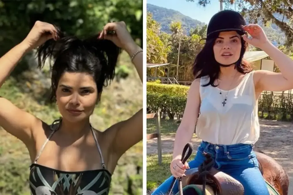 Aos 43 anos, Vanessa Giácomo mantém sítio no Rio de Janeiro com cachoeira, piscina natural e horta orgânica, transformado também em espaço para gravações, filmes, séries e eventos, enquanto divide a rotina profissional entre Brasil e Portugal e amplia negócios Aos 43 anos, Vanessa Giácomo mantém sítio no Rio de Janeiro com cachoeira, piscina natural e horta orgânica, transformado também em espaço para gravações, filmes, séries e eventos, enquanto divide a rotina profissional entre Brasil e Portugal e amplia negócios