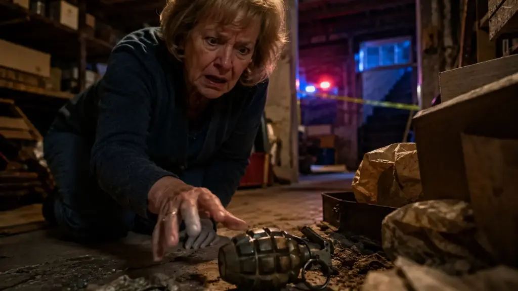 Aos 60 anos, ela achou algo que assustou o bairro inteiro no meio de uma limpeza, no porão da própria casa, uma mulher de Nova York encontrou o que a polícia aponta como uma granada da Segunda Guerra Mundial