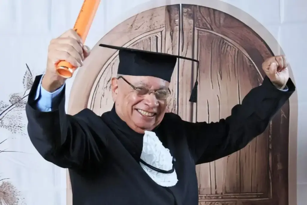 Aos 76 anos, ex-auditor que aos 17 quis cursar Direito mas seguiu Administração por influência do pai aproveitou o ensino remoto da pandemia para começar a faculdade aos 70, formou-se no interior de São Paulo e foi aprovado no 46º Exame da OAB quase seis décadas depois da escolha que adiou o sonho