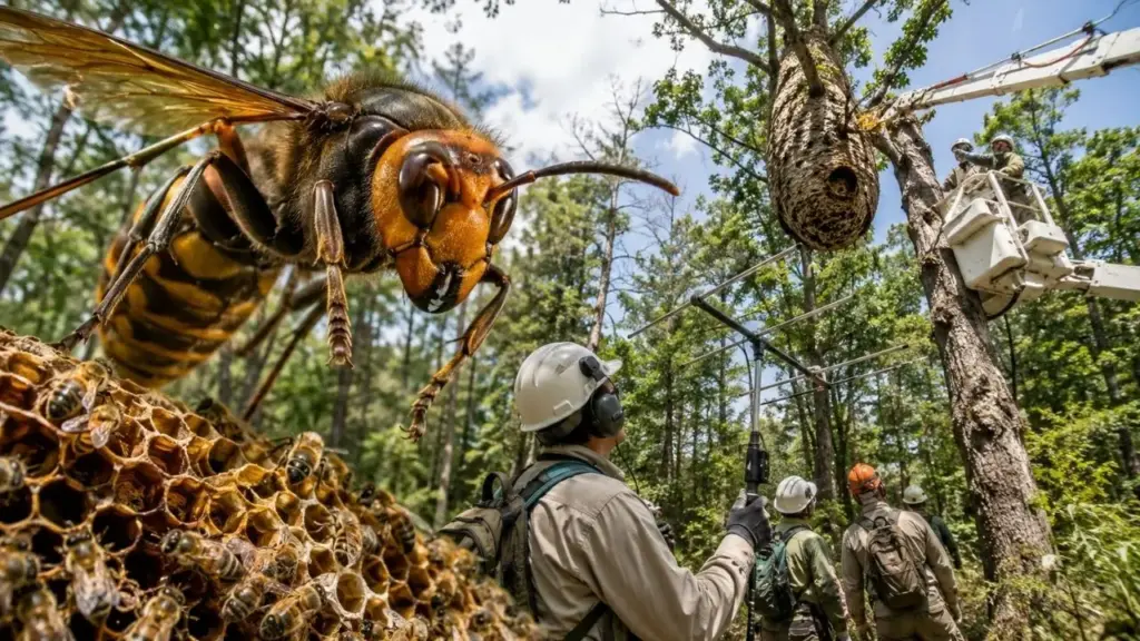 Após cinco anos de combate, EUA declaram erradicada a vespa-mandarina, espécie invasora capaz de matar uma colmeia inteira em 90 minutos, depois de usar telemetria para seguir insetos vivos por florestas, encontrar quatro ninhos em árvores e mobilizar moradores, cientistas e agências agrícolas em uma operação nacional sem precedentes