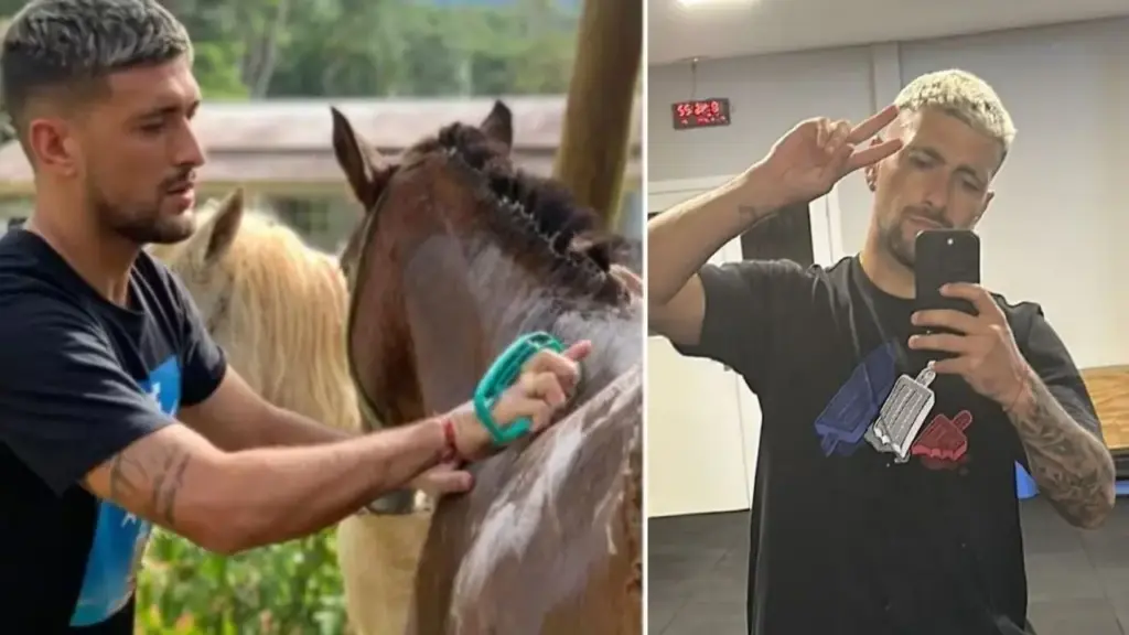 Arrascaeta foi batizado em homenagem ao cavalo que mais alegrias deu ao pai nas corridas, cresceu entre haras no interior do Uruguai, virou estrela do Flamengo e da seleção e, longe dos gramados, investiu em propriedades para criar cavalos e preservar a tradição que acompanha sua família há gerações Arrascaeta foi batizado em homenagem ao cavalo que mais alegrias deu ao pai nas corridas, cresceu entre haras no interior do Uruguai, virou estrela do Flamengo e da seleção e, longe dos gramados, investiu em propriedades para criar cavalos e preservar a tradição que acompanha sua família há gerações