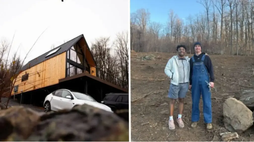 Aos 23 anos e sem experiência, 2 jovens pegam empréstimo de US$ 300 mil, transformam terreno vazio em retiro de US$ 350 mil e passam a cobrar até US$ 490 por noite Aos 23 anos e sem experiência, 2 jovens pegam empréstimo de US$ 300 mil, transformam terreno vazio em retiro de US$ 350 mil e passam a cobrar até US$ 490 por noite