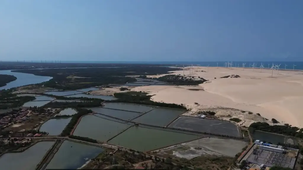 No Ceará, o vento é tão forte nessa cidade que faz parte da rotina: ajuda a secar roupa no varal, alivia o calor e ainda movimenta a geração de energia eólica