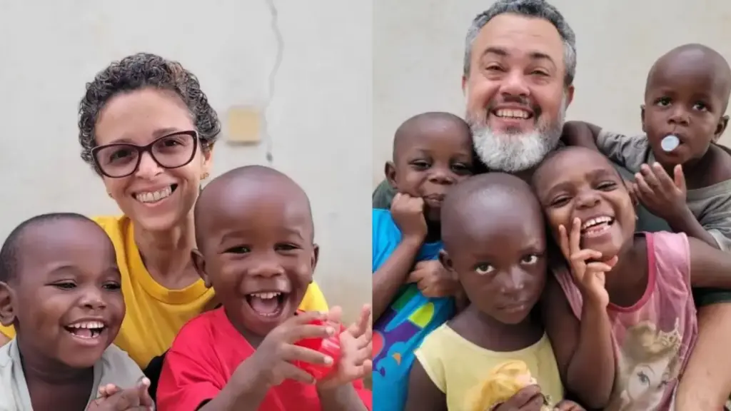 Casal brasileiro que começou ajudando pessoas em situação de rua no Brasil muda-se para a África e passa a atuar com 327 crianças refugiadas no Burundi, depois que o agravamento da guerra no Congo obrigou a transferência do projeto e transformou completamente os planos de vida dos dois
