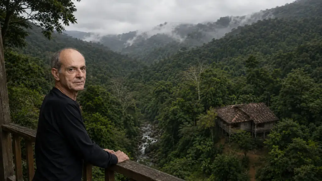 Aos 85 anos, Ney Matogrosso transformou parte de sua propriedade de 140 hectares em Saquarema em uma reserva permanente, onde preserva 80 hectares de Mata Atlântica, recebe pesquisas e afirma ter devolvido mais de 10 mil animais silvestres à natureza