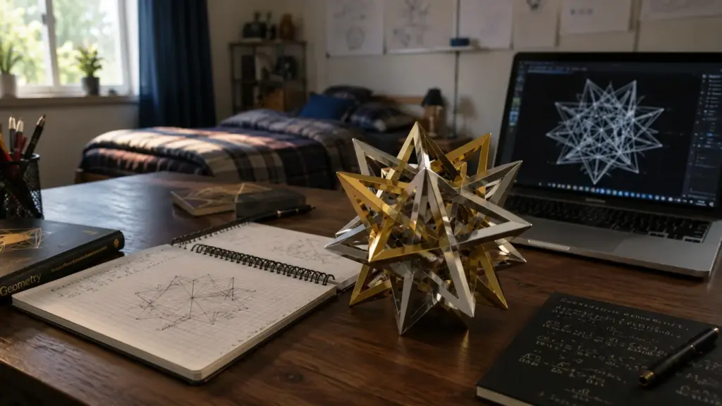 Aos 17 anos, estudante cria programa que resolve problema de geometria, amplia de 61 para 146 os poliedros nobres isolados e conquista prêmio de US$ 250 mil