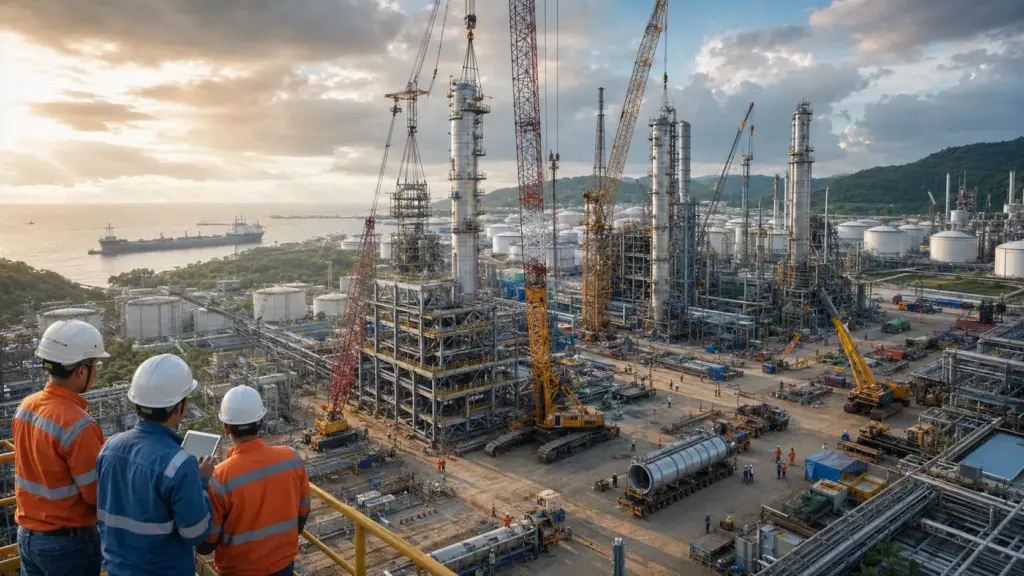 Vietnã investe US$ 1,5 bilhão em megaprojeto para ampliar refinaria e processar 171 mil barris de petróleo por dia