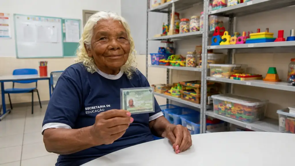 Impedida de estudar quando criança, mulher trabalha desde os 6 anos, cria 9 filhos, ajuda filha a se formar e aos 90 consegue assinar o próprio RG pela primeira vez