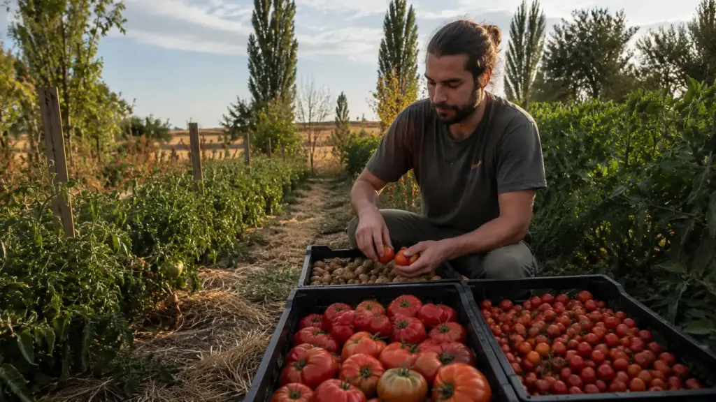 Agricultor de 26 anos encontra sementes de tomate guardadas desde 1916, consegue fazê-las germinar após mais de um século e transforma variedade quase esquecida em banco vivo com mais de 1.200 sementes tradicionais