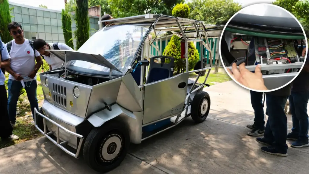 Cientistas criaram um carro que anda sem gasolina, sem diesel e sem precisar ser recarregado na tomada, o Hidrobinisa é 100% elétrico, mas gera a própria energia a partir do hidrogênio, e foi pensado para hotéis, fazendas e passeios turísticos Cientistas criaram um carro que anda sem gasolina, sem diesel e sem precisar ser recarregado na tomada, o Hidrobinisa é 100% elétrico, mas gera a própria energia a partir do hidrogênio, e foi pensado para hotéis, fazendas e passeios turísticos