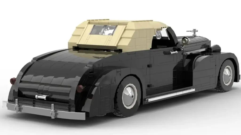 Clássico Cadillac V16 de 1936 vira réplica em LEGO com motor recriado, interior bege, portas e direção funcionais, mas os 2.743 votos conquistados ainda não bastam: o projeto precisa alcançar 5 mil apoiadores para ganhar prazo extra e depois chegar a 10 mil para ser avaliado como produto oficial