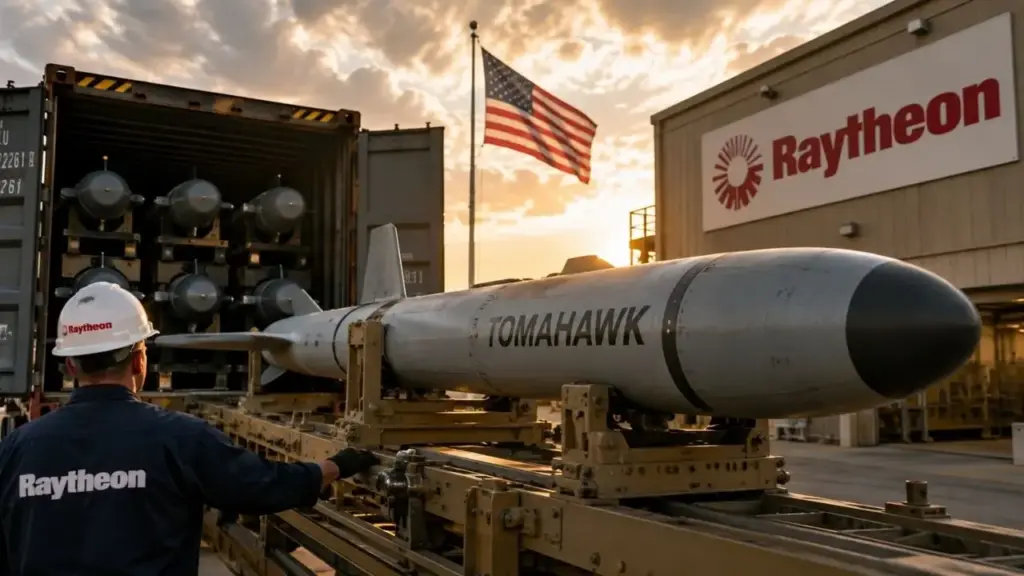 De 60 para mais de mil por ano, EUA colocam US$ 22,9 bilhões em contrato de sete anos com a Raytheon para acelerar produção de mísseis Tomahawk e recuperar estoques de armas de precisão pressionados por entregas a aliados e pelo uso de munições no conflito envolvendo o Irã