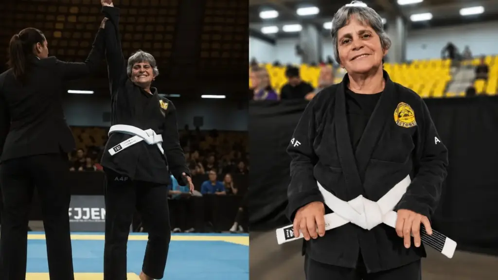 Depois de apenas quatro meses praticando jiu-jitsu, Antonieta, de 71 anos, entra pela primeira vez em uma competição oficial, disputa a 5ª Etapa do Campeonato Mineiro e conquista a vitória logo na estreia, enquanto o vídeo de sua participação ganha repercussão nas redes sociais