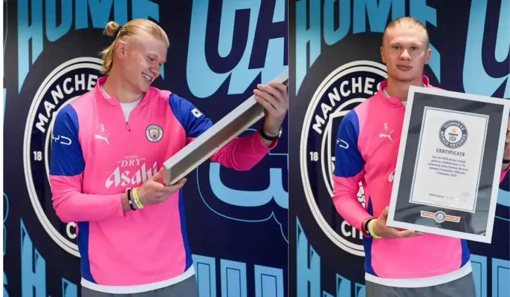 Após derrotar o Brasil com dois gols e acabar com o sonho do hexa na Copa do Mundo, Haaland entra quatro vezes para o Guinness aos 26 anos por recordes que impressionam no futebol europeu