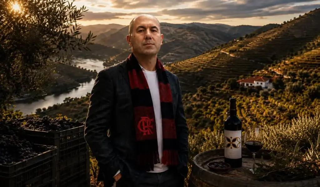 Dos milhões e da pressão dos gramados para uma fazenda entre montanhas e rios: aos 52 anos, técnico do Flamengo é dono de 23 hectares no Douro, onde cultiva videiras de quase um século, oliveiras de 200 anos e produz vinhos premium e azeite extravirgem