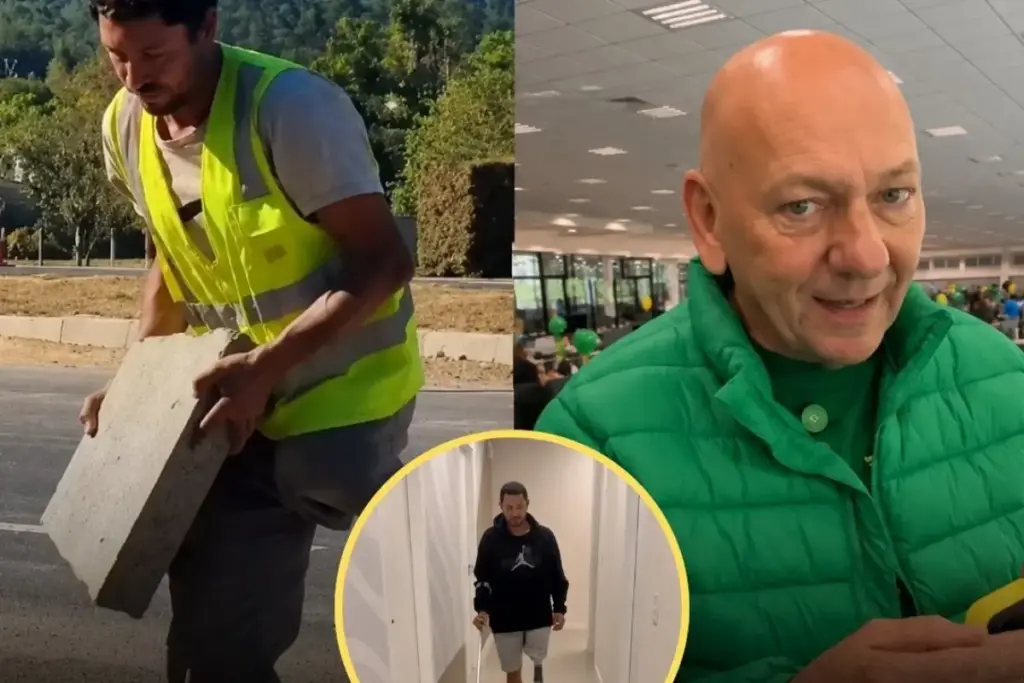 Dono da Havan viu um vídeo de pedreiro assentando pedra com apenas uma perna, ligou por chamada de vídeo e prometeu uma prótese de R$ 80 mil, mas impôs uma condição para entregar Dono da Havan viu um vídeo de pedreiro assentando pedra com apenas uma perna, ligou por chamada de vídeo e prometeu uma prótese de R$ 80 mil, mas impôs uma condição para entregar