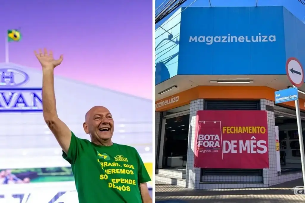 Dono da megaloja Havan vai investir até R$ 1,2 bilhão para abrir 15 lojas e chegar a 200 unidades, justamente quando a Magazine Luiza fecha o trimestre com prejuízo de R$ 72,5 milhões, quase três vezes pior que no ano passado Dono da megaloja Havan vai investir até R$ 1,2 bilhão para abrir 15 lojas e chegar a 200 unidades, justamente quando a Magazine Luiza fecha o trimestre com prejuízo de R$ 72,5 milhões, quase três vezes pior que no ano passado
