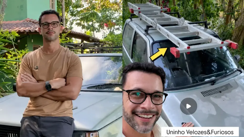 Economista trocou o carro de luxo por um Fiat Uno 1994 e diz economizar cerca de R$ 20 mil por ano, o veículo está quitado, gasta só R$ 150 por semana e nem paga mais IPVA, uma escolha que ele defende como uma das maiores lições financeiras da vida Economista trocou o carro de luxo por um Fiat Uno 1994 e diz economizar cerca de R$ 20 mil por ano, o veículo está quitado, gasta só R$ 150 por semana e nem paga mais IPVA, uma escolha que ele defende como uma das maiores lições financeiras da vida