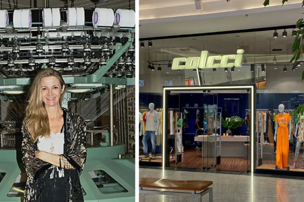 Ela começou em 1986 com uma pequena malharia de moletons e camisetas básicas em Brusque e viu a Colcci virar febre nacional e ícone das passarelas, com mais de 110 franquias e cerca de 1.200 pontos multimarcas em 2008