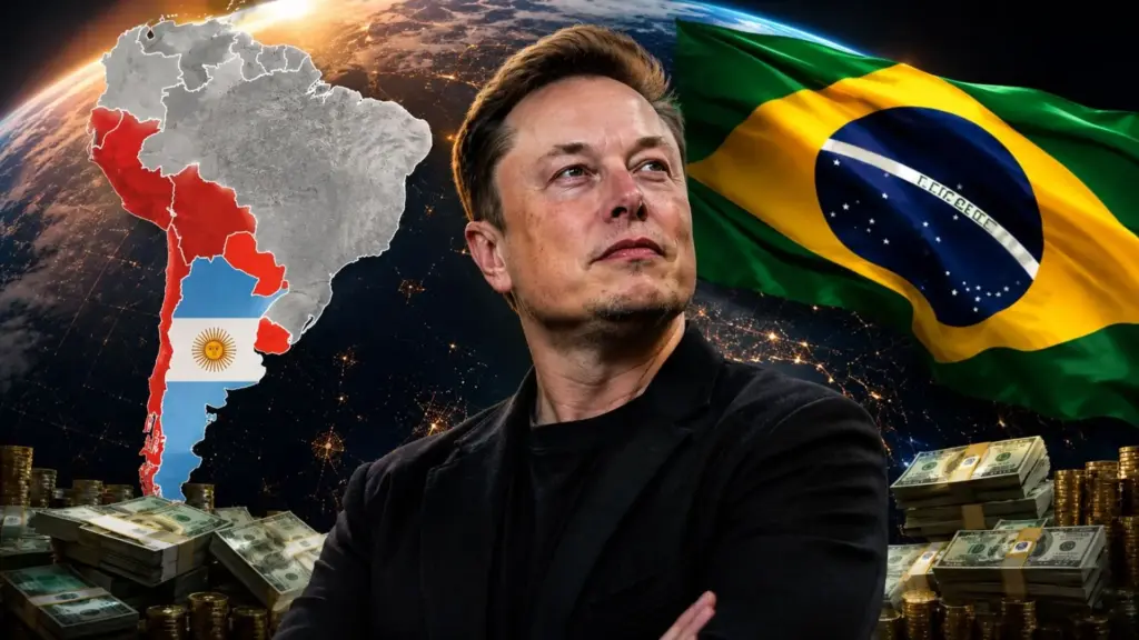 Elon Musk chega a fortuna estimada em US$ 870 bilhões após estreia da SpaceX na Bolsa e passa a superar, em valor, o PIB anual de 11 dos 12 países da América do Sul, incluindo a Argentina, ficando atrás apenas do Brasil, cujo PIB é estimado em US$ 2,28 trilhões