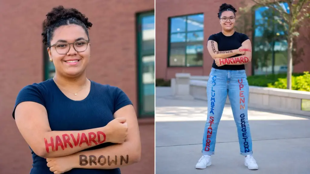 Após perder o pai ainda nos anos finais do ensino fundamental, jovem concilia trabalho de salva-vidas, natação, banda e 28 candidaturas, entra em cinco universidades da Ivy League, Stanford e Georgetown e escolhe Harvard para estudar Governo e Economia
