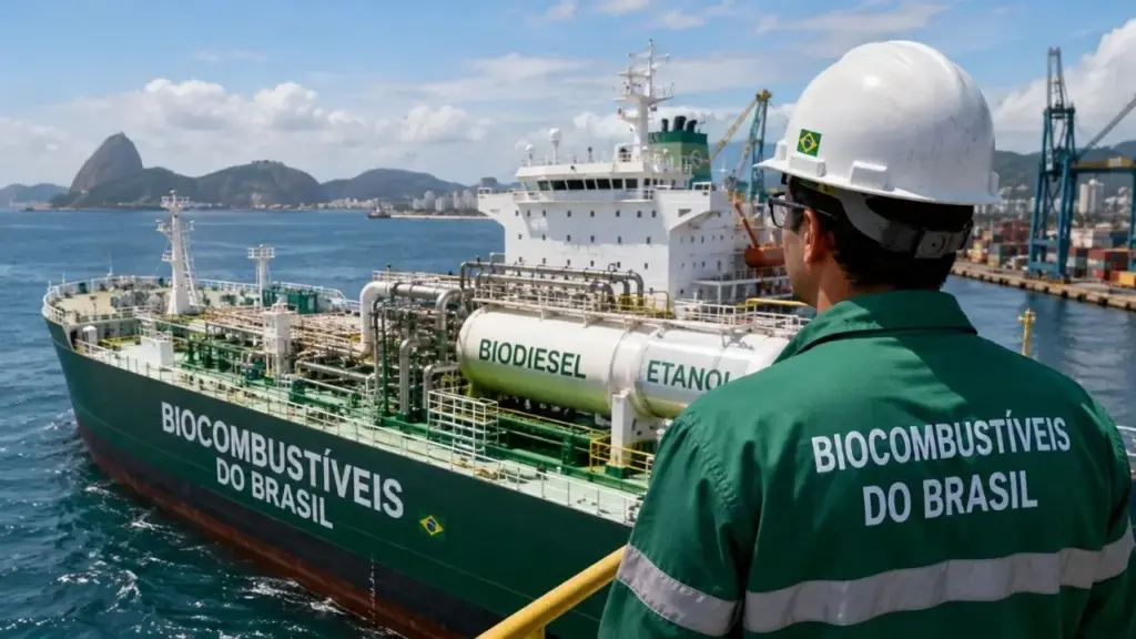 Etanol, biodiesel e outros biocombustíveis brasileiros podem ganhar um novo mercado em alto-mar com programa que entra na pauta do governo em setembro, prevê 26 ações para destravar investimentos e certificações e busca transformar o país de fornecedor em hub global de combustíveis renováveis para navios