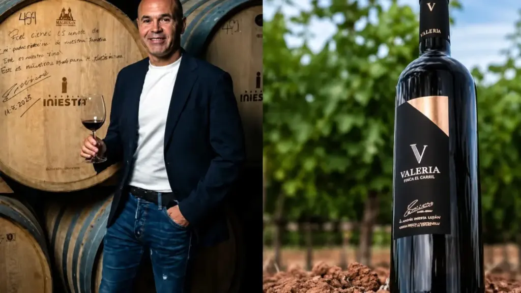 Andrés Iniesta deixa os grandes estádios para trás e mantém com o pai quase 300 hectares de vinhedos na Espanha, transformando a terra natal em negócio familiar de vinhos e turismo rural