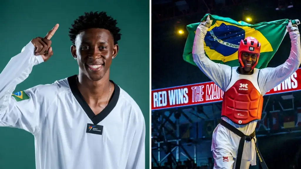 Filho de diarista e criado em bairro pobre, Henrique Marques entra no taekwondo aos 8 anos por projeto social, quase abandona o esporte após arritmia aos 19 e, aos 21, torna-se o primeiro homem brasileiro campeão mundial e sonha em mudar a vida da mãe
