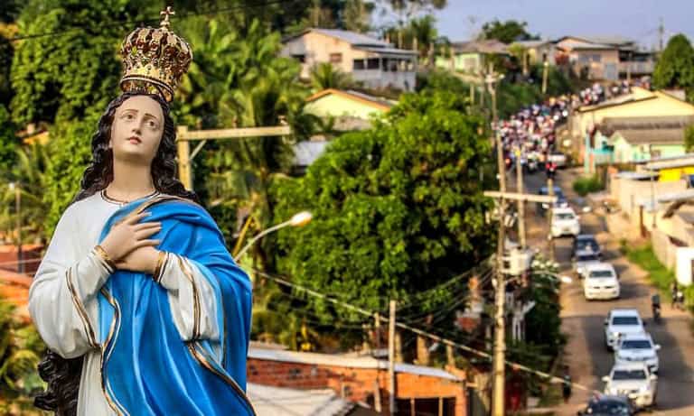 Novenário de Nossa Senhora da Glória chega à última noite com aumento na participação dos fiéis em Cruzeiro do Sul Novenário de Nossa Senhora da Glória chega à última noite com aumento na participação dos fiéis em Cruzeiro do Sul