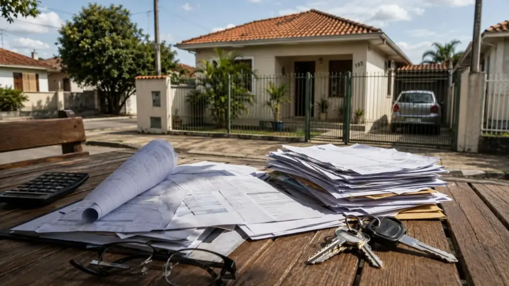 Homem aceita ser fiador do aluguel de R$ 3 mil do irmão, vê a dívida alcançar R$ 90 mil e descobre que uma assinatura pode colocar a própria casa de R$ 650 mil sob risco durante a cobrança do contrato Homem aceita ser fiador do aluguel de R$ 3 mil do irmão, vê a dívida alcançar R$ 90 mil e descobre que uma assinatura pode colocar a própria casa de R$ 650 mil sob risco durante a cobrança do contrato
