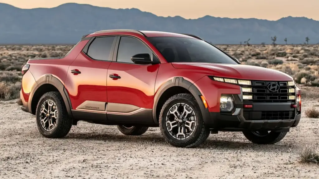 Esqueça a Fiat Toro: Hyundai Santa Cruz 2026 tem versão turbo de 281 cv e 422 Nm por cerca de R$ 215 mil, traz tração integral, câmbio automático de 8 marchas e reboca até 2,27 toneladas, mas essa configuração é dos EUA Esqueça a Fiat Toro: Hyundai Santa Cruz 2026 tem versão turbo de 281 cv e 422 Nm por cerca de R$ 215 mil, traz tração integral, câmbio automático de 8 marchas e reboca até 2,27 toneladas, mas essa configuração é dos EUA