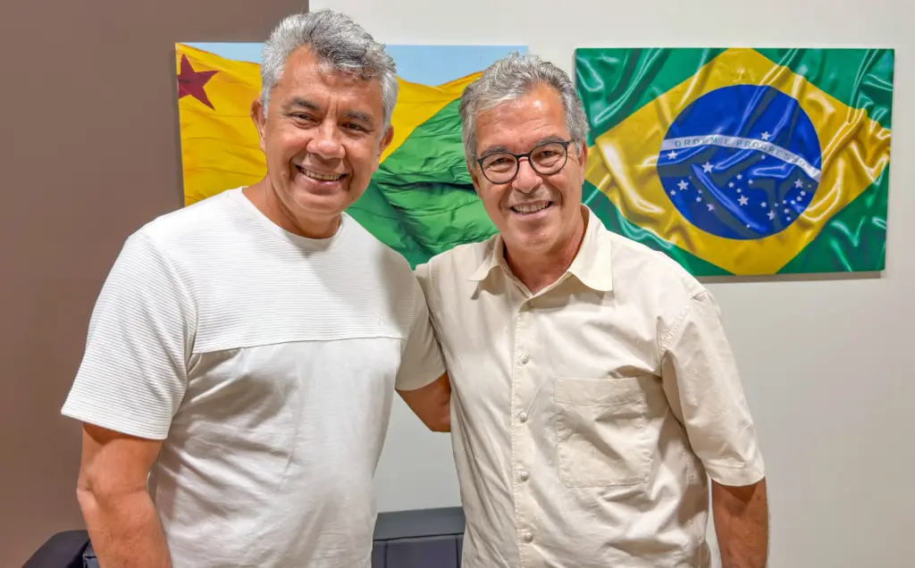 Jorge Viana convida Bira Vasconcelos para primeira suplência ao Senado