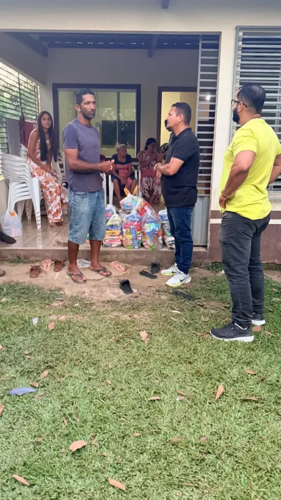 SINTACS promove gesto de solidariedade com doações de cestas básicas a voluntários que atuam nas buscas por criança desaparecida no Rio Juruá