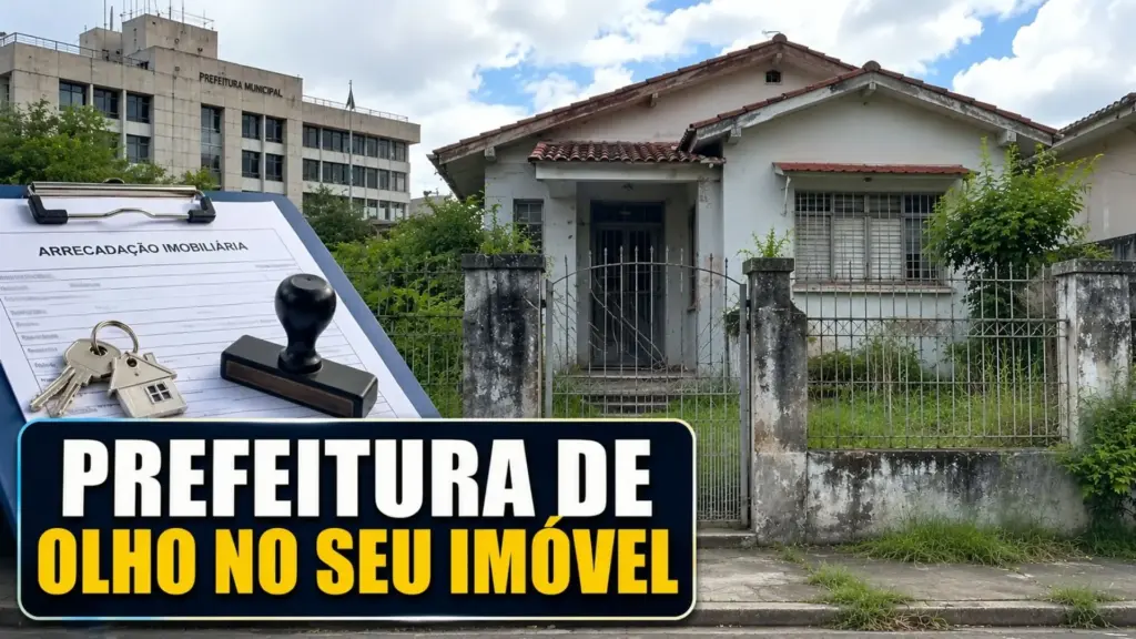 Seu imóvel vazio pode virar da Prefeitura em 3 anos: decreto baseado no Código Civil permite incorporação de bem com R$ 247 mil de IPTU, sem uso e abandono comprovado